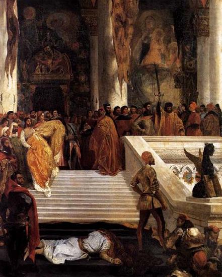 The Execution of Doge Marino Faliero, Eugene Delacroix